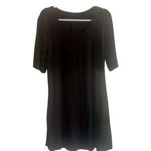 Sheila Rose Black Tshirt dress Size M